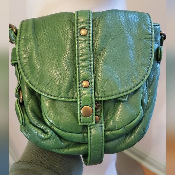 Green Mini Satchel Purse - Picture 2 of 9